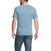 Wrangler Men's Steel Blue Graphic Short Sleeve Crew Neck T-Shirt