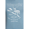 Wrangler Men's Steel Blue Graphic Short Sleeve Crew Neck T-Shirt