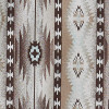 Wrangler Men's Pale Sand Checotah Western Snap Print Long Sleeve Cotton Shirt