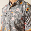 Ariat Men's Rabbit VenTEK Outbound Hibiscus Tropical Print Short Sleeve Shirt