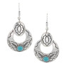 Montana Silversmiths Women's Silver Plated Subtle Southwest Attitude Earrings