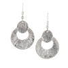 Montana Silversmiths Women's Silver Plated Subtle Southwest Attitude Earrings