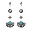 Montana Silversmiths Women's Silver Plated Gleam & Glimmer Attitude Earring Set