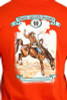CINCH Cinch Men's Red Ranch Supply Rodeo Short Sleeve Poly Cotton Blend Graphic T-Shirt 