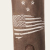 ARIAT Ariat Women's Weathered Tan Circuit Patriot Western Leather Boot 