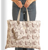 Rock & Roll Denim Panhandle Slim Women's Tan Conversational Cotton Print Bag