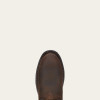 Ariat Men's WorkHog Waterproof Composite Toe Work Boot - Oily Distressed Brown