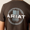 Ariat Boy's Charcoal Heather Roundabout T-Shirt