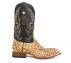 Tanner Mark Men's Antique Saddle Matte Vaughn Hornback Print Leather Boot