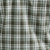 WRANGLER Wrangler Men's Olive Green Plaid Retro Core Snap Front Tall Shirt 