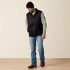 ARIAT Ariat Men's Rebar Cloud 9 Insulated Vest - Black 
