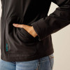 Ariat Women's Black/Capri Breeze Pioneer StretchShell Jacket