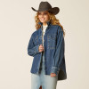 Ariat Women's Hesperia Button Down Denim Shirt Jacket