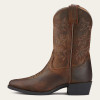 Kid's Ariat Distressed Brown Heritage Western Boot
