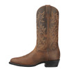 Ariat Men's Distressed Brown Heritage R Toe Western Boot