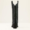 Women's Ariat Round Up Collins D Toe Supple Black Western Boots