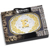 Montana Silversmiths Silver Engraved Gold Western "E" Initial Buckle