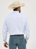 Wrangler Men's Beryl Pinstripe Cody Johnson Button Down Shirt