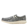 Washed Grey Ariat Men's Denim Slip On Hilo Shoes