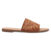 DAN POST Dingo Women's Camel Lasso Embroidered Flat Sandal 