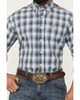 CINCH Cinch Men's Multicolor Plaid Short Sleeve Western Shirt 