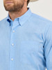 WRANGLER Wrangler Men's Powder Blue Paisley Cody Johnson Button Down Tall Shirt 