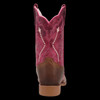 DAN POST Dan Post Girl's Tan & Pink Salina Western Leather Boot 