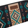 Wrangler Montana West Women's Black Southwestern Embroidered Wallet
