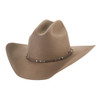 BULLHIDE HAT CO. INC Bullhide Men's Khaki Gholson 4X Felt Cowboy Hat 