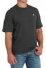 CINCH Cinch Men's Black Solid Logo Tee 