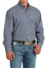 CINCH Cinch Men's Royal Blue Medallion Print Button Down Western Shirt 