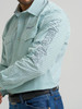 WRANGLER Wrangler Men's Grassy Logo Western Snap Shirt 