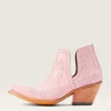 Women's Ariat Dixon Powder Pink Western Boots