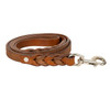 WEAVER Myra Caramel Brown Explorer Leather Dog Leash 