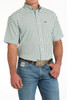 CINCH Cinch Men's Light Blue Arenaflex Button Down Western Shirt 
