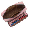 Montana West Wrangler Dark Pink Aztec Dual Sided Print Crossbody Purse 
