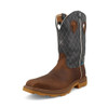 Twisted X Men's Brown & Dark Electric Blue Ultralite Work Boot