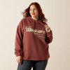 Ariat Women's Essential Hoodie - Burnt Russet Heather