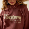 Ariat Women's Essential Hoodie - Burnt Russet Heather