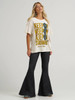 Wrangler Women's Cream X Lainey Wilson Keep On Strummin Oversized Tee
