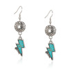 MONTANA WEST Montana West Women's Turquoise Rustic Couture's Dangle Earrings 