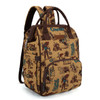 MONTANA WEST Montana West Wrangler Dark Yellow Vintage Retro Cowboy Cool Print Backpack 