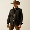 ARIAT Ariat Men's Black Cattleman Button Up Shirt Jacket 