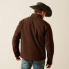Ariat Men's Brown Logo Softshell Jacket