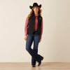 Ariat Black Logo Softshell Vest For Women