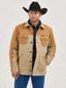 Wrangler Men's Chipmunk Mixed Canvas Chore Jacket