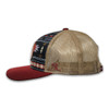 ROPESMART Ropesmart Cardinal Leather Circle Aztec Patch Cap 