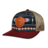 ROPESMART Ropesmart Cardinal Leather Circle Aztec Patch Cap 