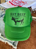 WILD JUNKIE Wild Junkie Green West Wasn't Won On Salads Trucker Hat 