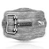 MONTANA SILVERSMITH Montana Silversmiths Men's Silver & Gold The Roundup Team Roper Buckle 